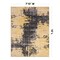 World Rug Gallery Abstract Design Distressed Non Shedding Soft Area Rug 7' 10 x 10' Yellow 392YELLOW8x10 - alternate 10